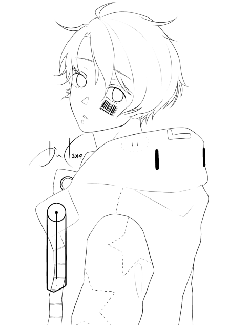 まふまふＸまふてる（塗り絵）