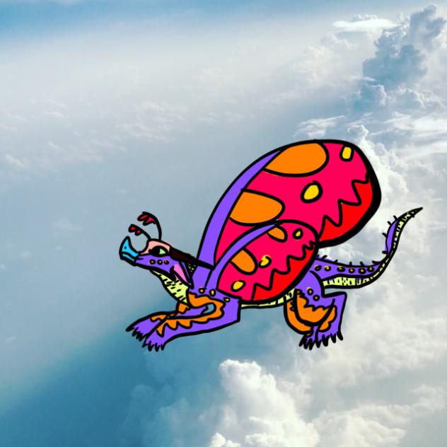 Silkwing flying