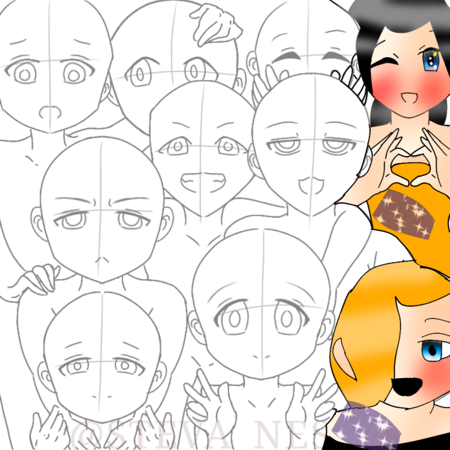 Friends collaboration - ibisPaint
