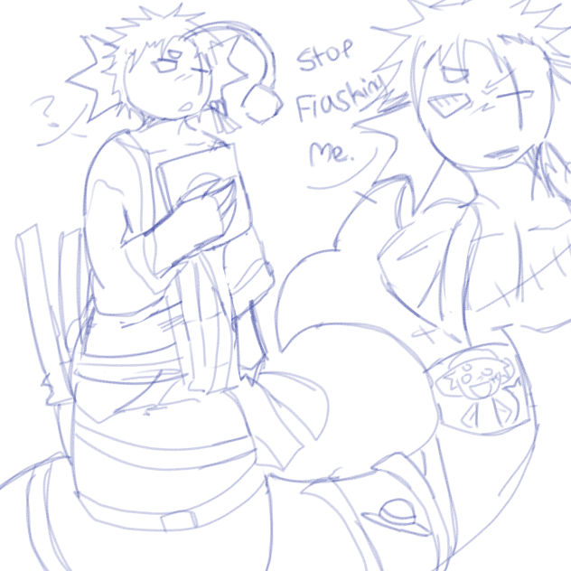 Zoro as Sebastian.