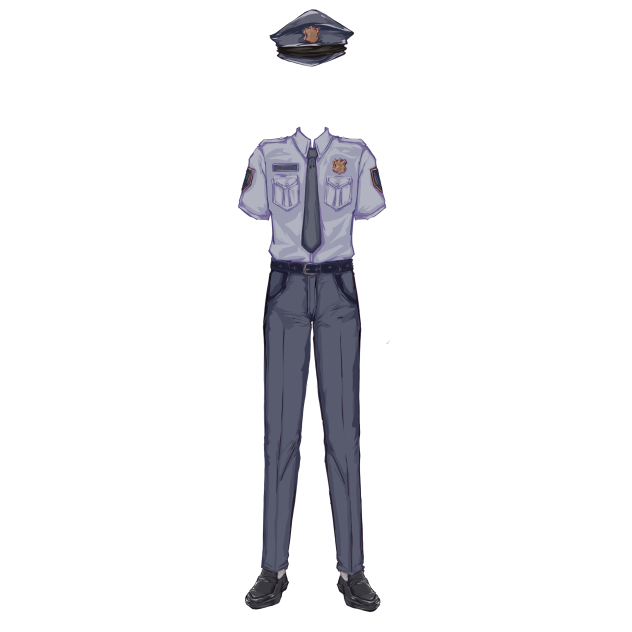 Police costume male