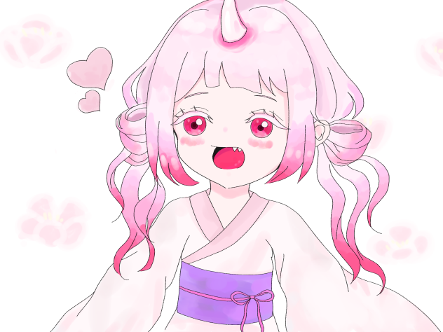 鬼の娘 塗ってみた