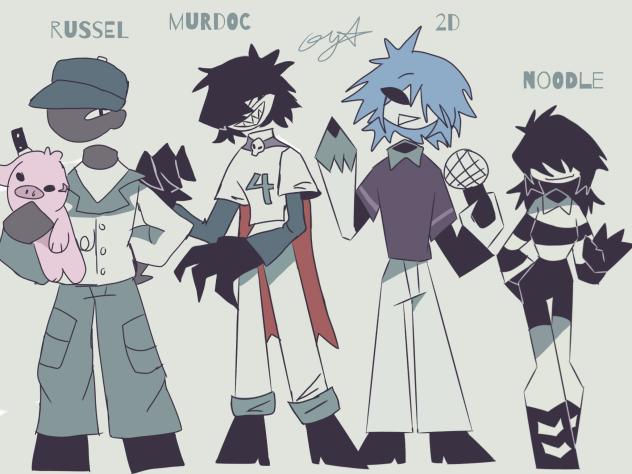 Gorillaz on FPE style (phase 2)