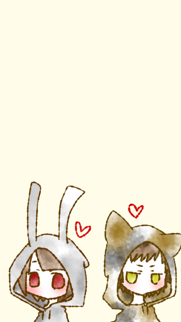 ロック画面のために描いた