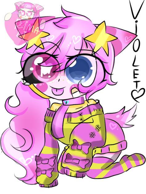 Silly violet 💖🩷