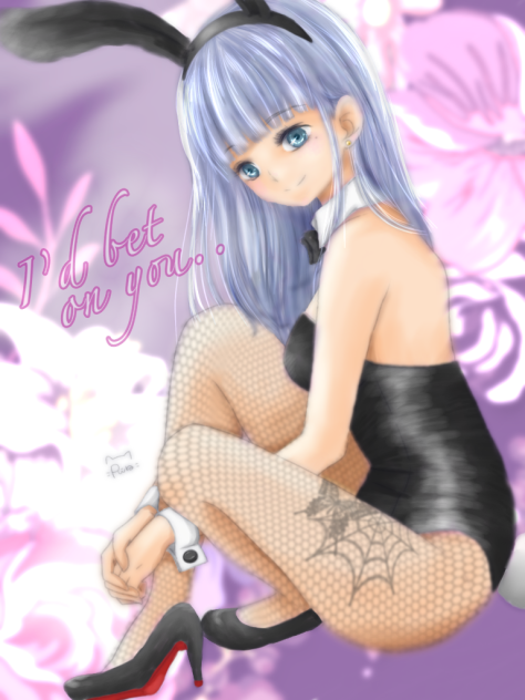 Rina様の線画塗り絵