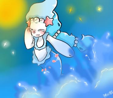 海とアシレーヌ