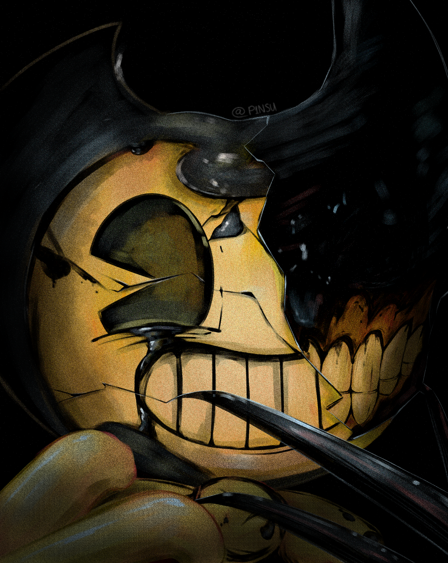Bendy and the ink demon - ibisPaint