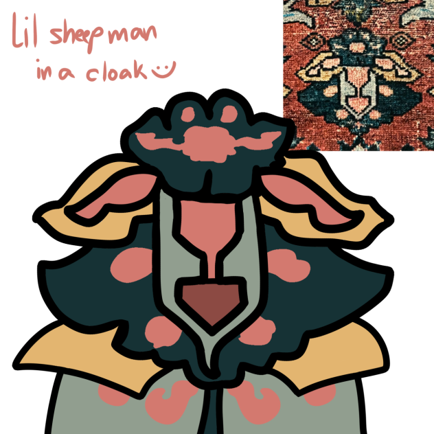 Day 2 - Drawing Things I See In Carpets