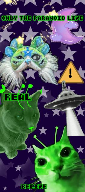 Alien wallpaper - ibisPaint