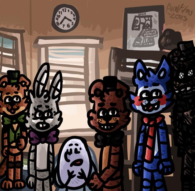 Fnaf spiderverse ._.