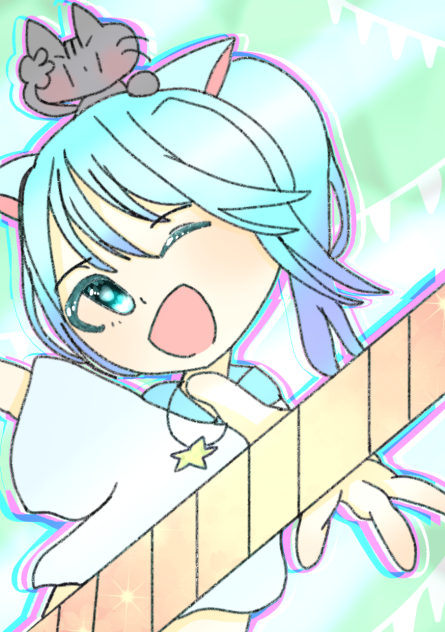 ツキネコイラスト　参加させていただきました