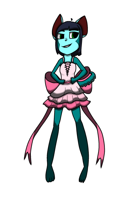 smug teal cat bitch