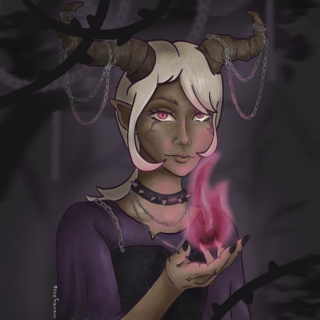 pink fire - ibisPaint