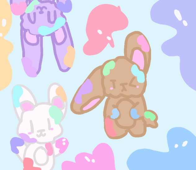 Messy paint 🎨🖌️