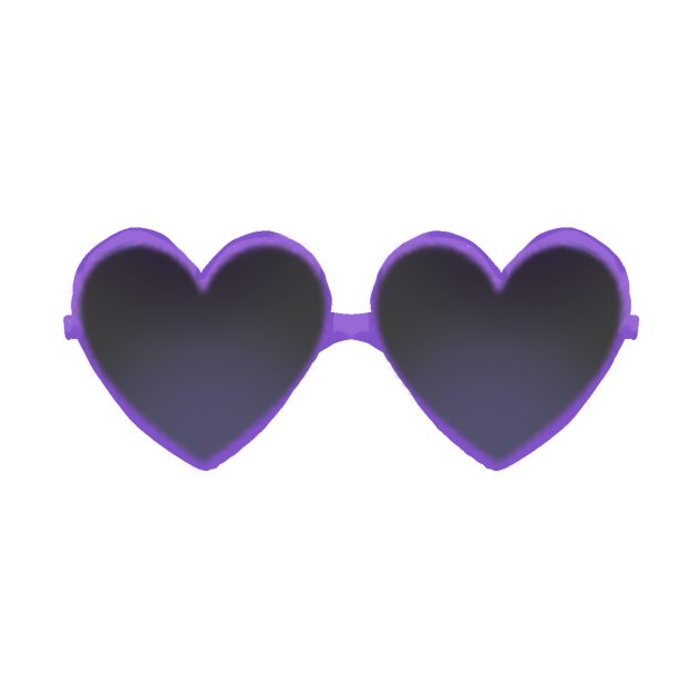 heart glasses