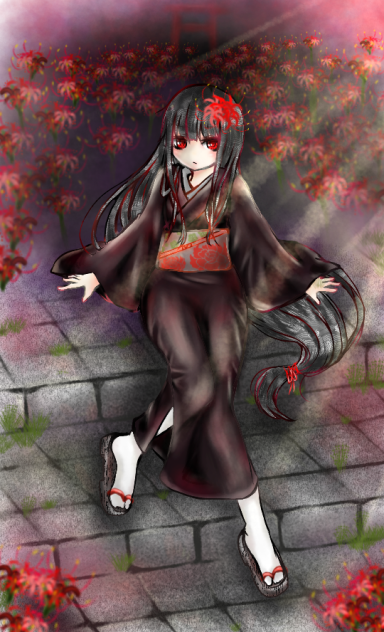 曼珠沙華ちゃん　紅