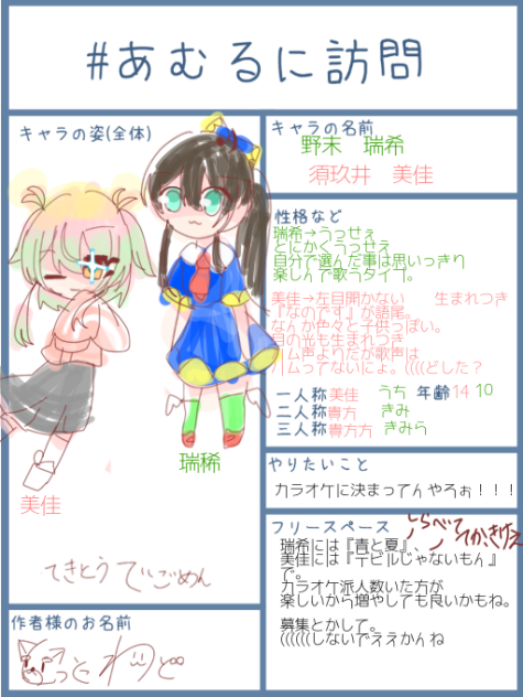 マジ適当ですみません