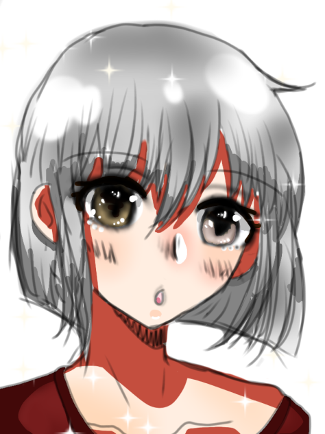 銀髪