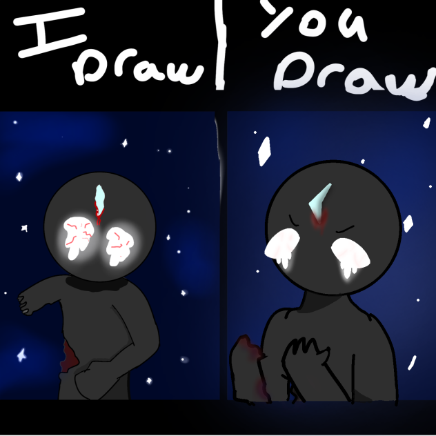 I draw you draw with the alone hero