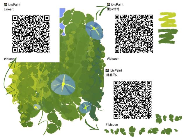 Plant + Lineart Brushpack