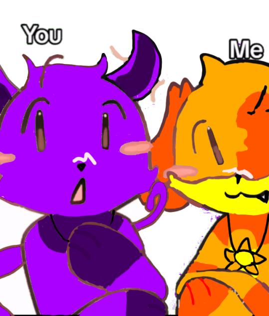 you and me