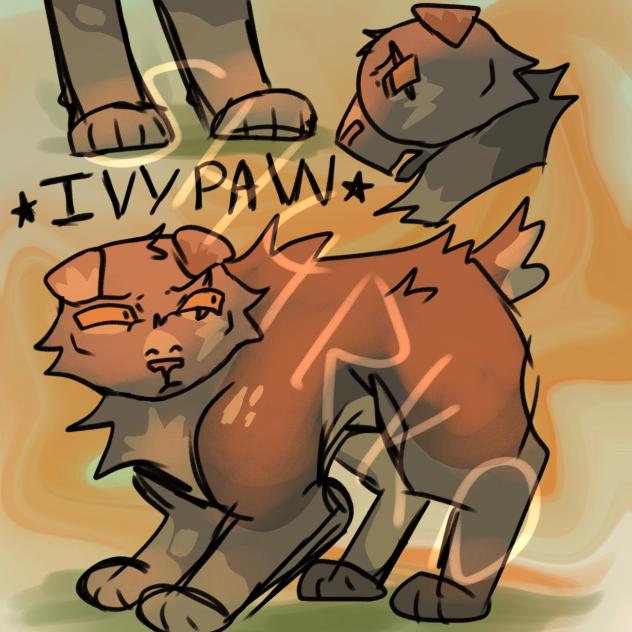 Ivypaw, my friends oc, i love this guy🔥