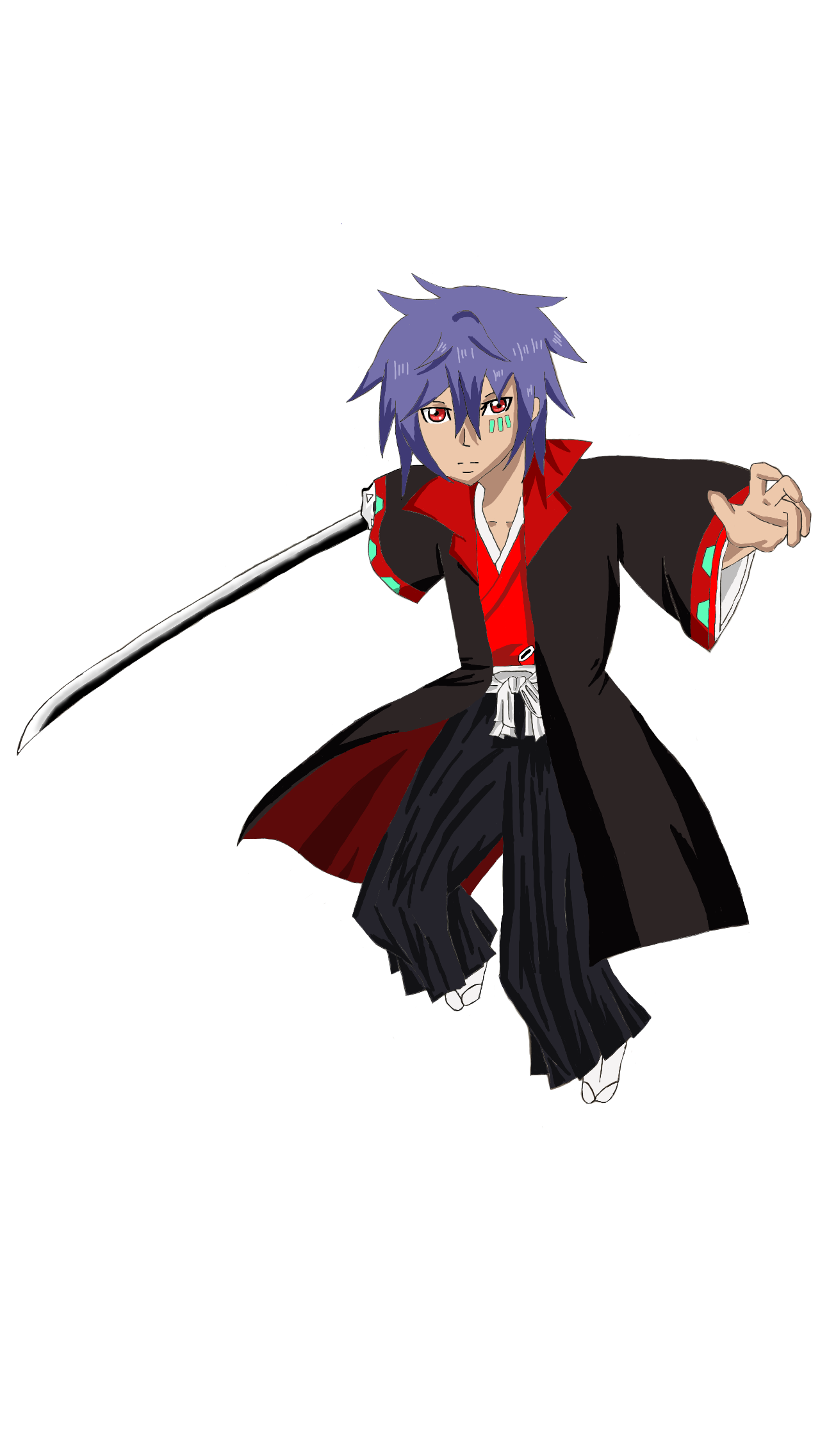 オリキャラをアニメ風にお絵描き Ibispaint