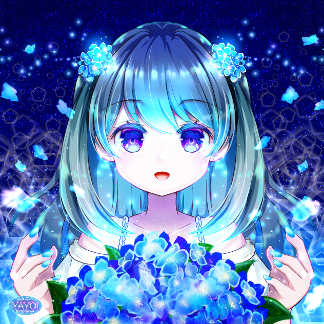 有時星(アジサイ)