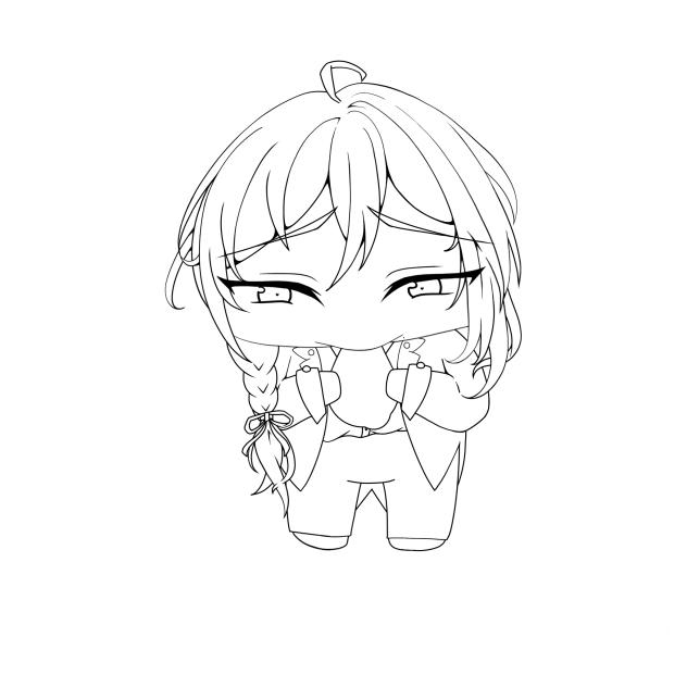 礼瀬マヨイ ｻﾏ   塗り絵