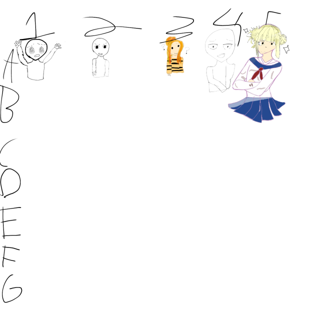 Choose What Anime Character I Draw!