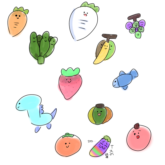 フリーアイコン（愉快な仲間たち（？））
