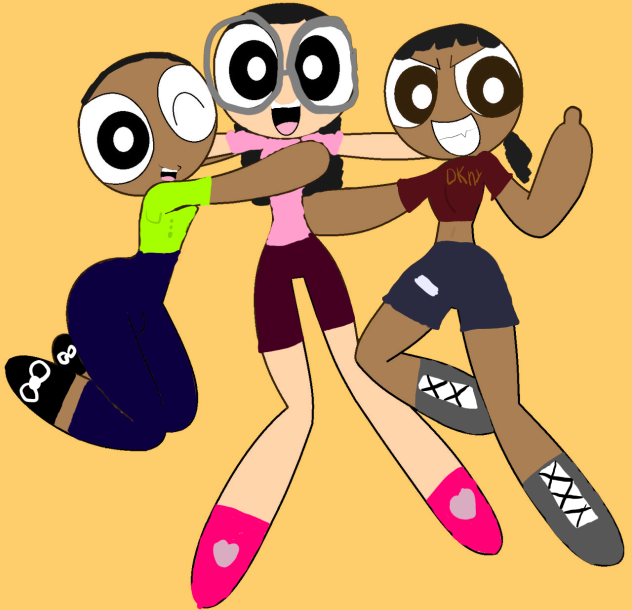 I powerpuff'd myself and my buds