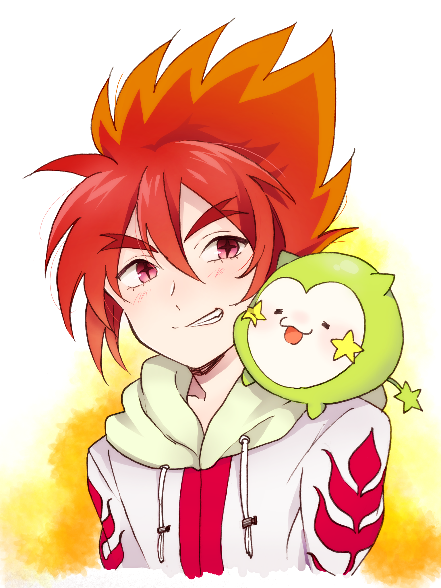 赤井翼とホッシー - ibisPaint