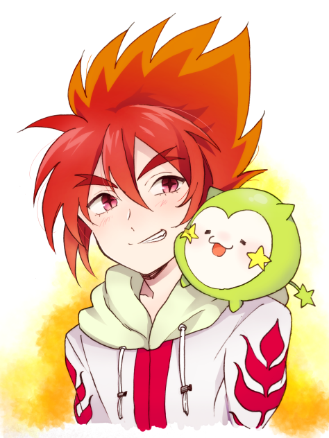 赤井翼とホッシー - ibisPaint