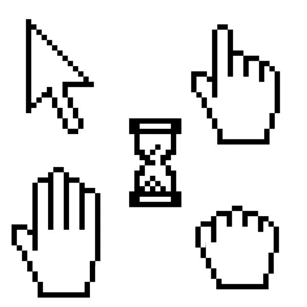 Y2K Computer Cursors