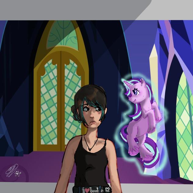 Meeting startlight glimmer!