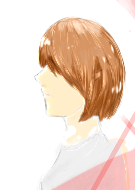 横顔