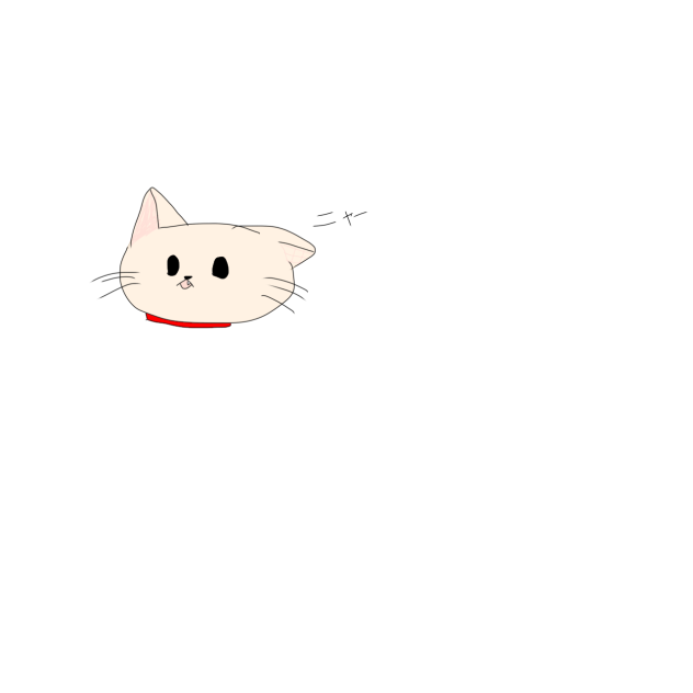 にゃー(落書き)