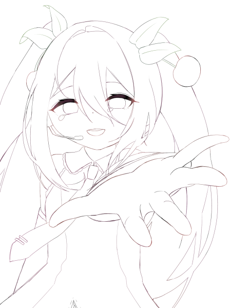 線画(´◉ᾥ◉｀) - ibisPaint