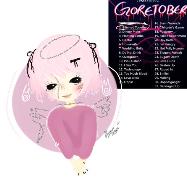 goretober 2- baby doll eyes
