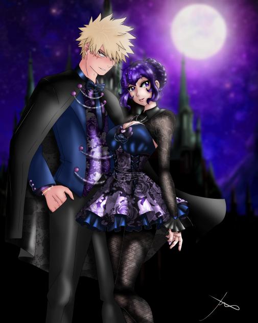 Violet night