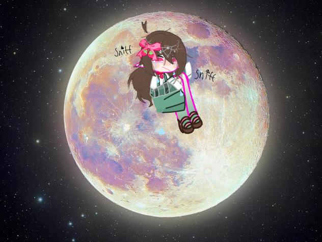 crying on the moon
