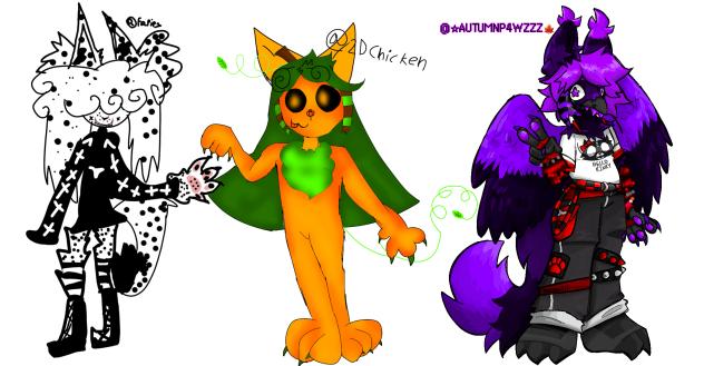 collab with 2d chicken and faeries!!