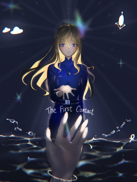 The First Contact 🛸 - ibisPaint