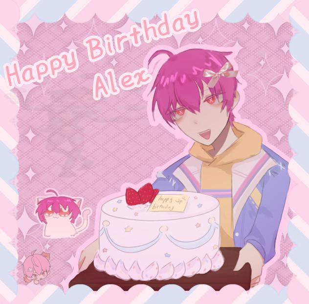 it was a birthday art