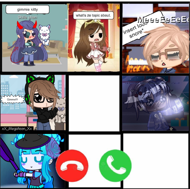 Gacha Zoom Call