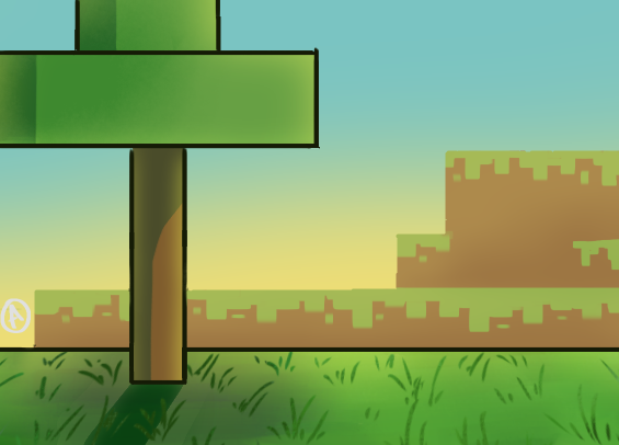 Minecraft background #1