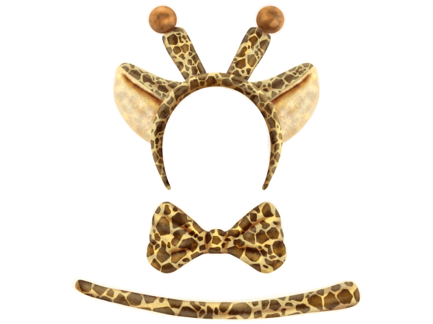 Giraffe accessories set 2