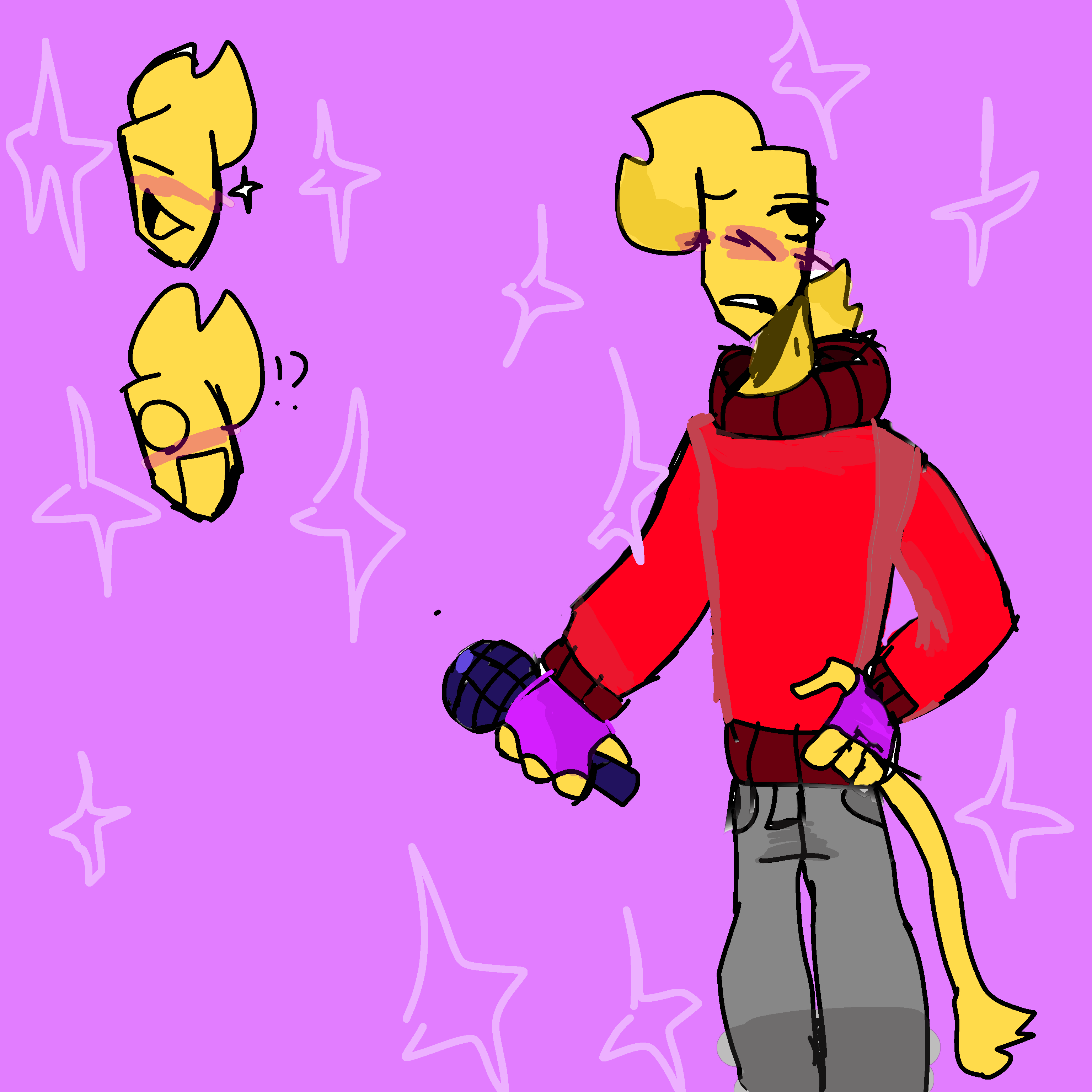 fnf mod character - ibisPaint
